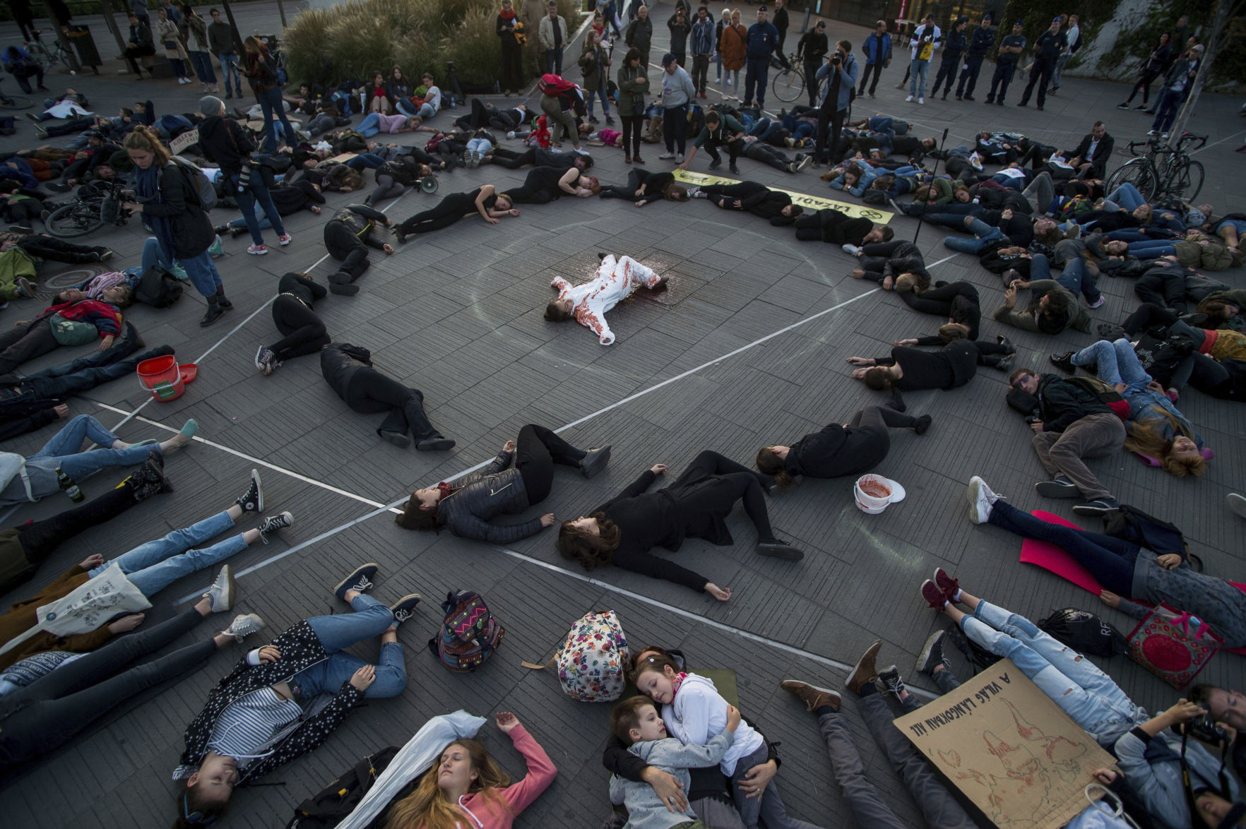Hungary Climate Protests